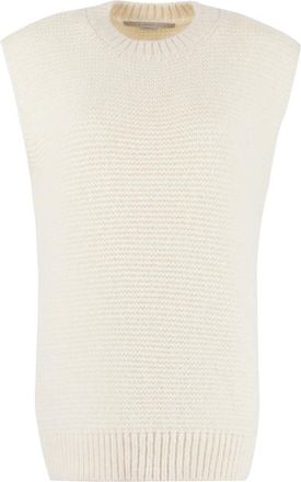 Stella McCartney Dames, Truien, Beige, Maat: S Wol