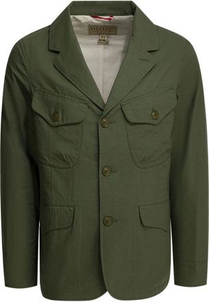 Manifattura Ceccarelli Bush Jacket - - Jackets - Uomo - Verde - 2XS