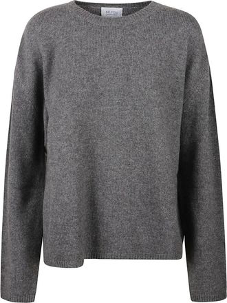 Be You Cd 1212F6 Jersey de cuello redondo - Knitwear - Mujer - Gris - S