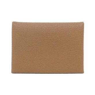 Herm&egrave;s Brown Chevre Leather Coin Purse/Coin Case (Pre-Owned)