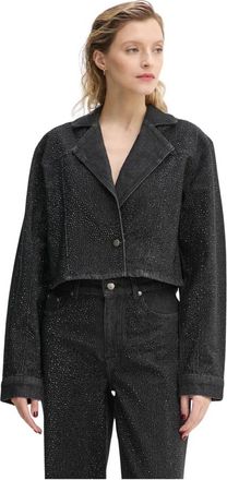 Gestuz Zorah Jacket - Dames - Blazers - Zwart - M - Katoen - Jassen