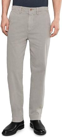 AG - Adriano Goldschmied Archie Sueded Straight Trouser Pants Sulfur Classic Grey Mens Casual Pants Sulfur Classic Grey : 31 31, Cotton/Elastane/Suede