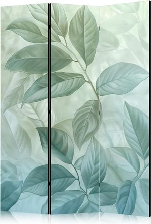 Artgeist Biombo Artgeist Bot&aacute;nico Verde 135x172 Cm Tela Madera
