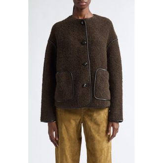 Altuzarra Irving Jacket in Fudge at Nordstrom, Size X-Small/small