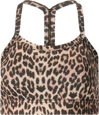 ENDURANCE Bloom V2 Printed Sports Bra Sport-BH f&uuml;r Damen | braun