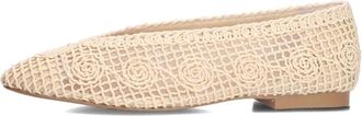 Bibi Lou Schoenen, Dames, Beige, 40 EU, Elegante beige ballerinas voor dames