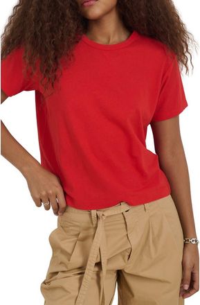 Alex Mill Garcon Linen Blend T-Shirt in Tomato at Nordstrom, Size X-Large