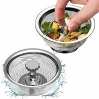 OEM Colador De Fregadero De Acero Inoxidable 304 Grueso, Tap&oacute;n De Desag&uuml;e Para Fregadero De Cocina Y Ba&ntilde;era. - Crezuo