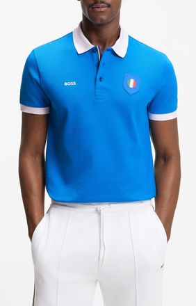 BOSS Lux Paddy Cotton Polo in Italy at Nordstrom, Size Xx-Large