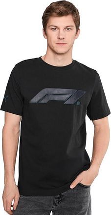 Puma Formula 1 Ultimate Racing Graphic Logo T-Shirt Mens T Shirt Puma Black : 2XL, Cotton