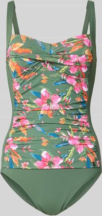 Lascana Badeanzug mit Drapierungen Modell Malia in Oliv, Gr&ouml;&szlig;e 38B