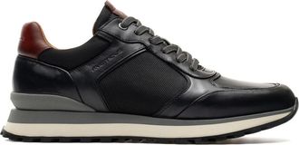 Ambitious Park Classic Runner - Heren - Sneakers - Zwart - 46 EU - Leer - Schoenen