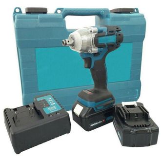 Trade Shop Trade Shop - Avvitatore Impulsi Svita Avvita Bulloni Auto Camper Doppia Batteria 20 V 1/2