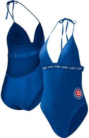 G-III 4Her by Carl Banks Womens G-III 4Her by Carl Banks Royal Chicago Cubs Full Count One-Piece Swimsuit at Nordstrom, Size Small