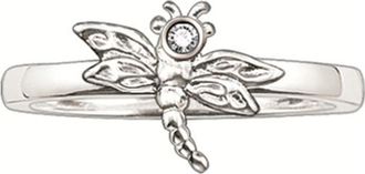 Thomas Sabo Womens SD_TR0007-153-14-60 Ladies Ring Silver Sterling - One Size