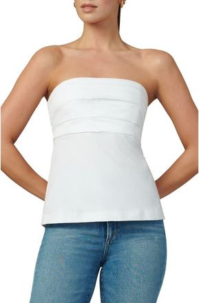 Joe's The Lara Strapless Babydoll Top in White at Nordstrom Rack, Size X-Small