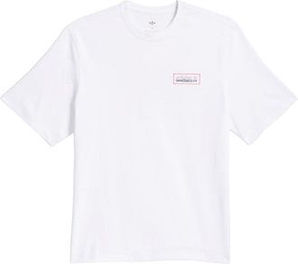 adidas Skateboarding x Mark Gonzales Modernist T-Shirt Asia Sizing White KQ6272