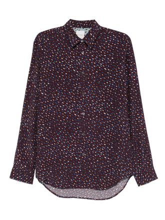 Paul Smith printed shirt - men - Viscose - S - Red