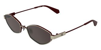 Calvin Klein Jeans CKJ26222S 723 Womens Sunglasses Gold Size 55