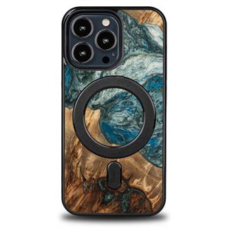 OEM Funda Bewood Unique Para Iphone 13 Pro - Planetas - Tierra Con Magsafe