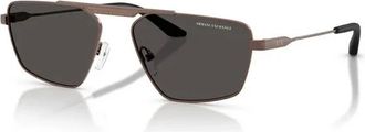 A|X Armani Exchange unisex, Accessoires, Zwart, Maat: 56 MM