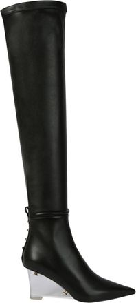 Valentino Over-The-Knee Rockstud Boots
