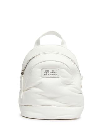 Maison Margiela Glam Slam gevoerde rugzak - Wit