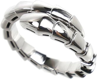 Bulgari White Gold (18K) Band Ring (Pre-Owned)