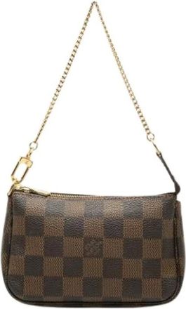 Louis Vuitton Pre-owned Mini Pochette Accessoires - - Pre-owned - Donna - Marrone - ONE SIZE