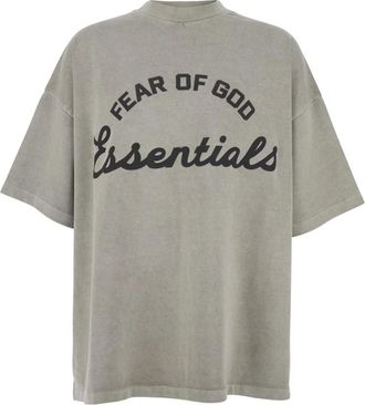 Fear of God Training 90s Short Sleeve Tee - Heren - T-shirts - Grijs - XL - Katoen - Tops