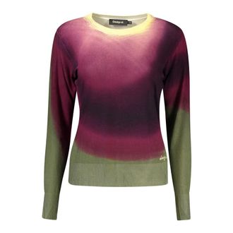 Desigual Jers Veget Sweater - Knitwear - Mujer - Multicolor - XS