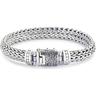 Samuel B. Sterling Silver Chain Bracelet at Nordstrom Rack, Size 8.5