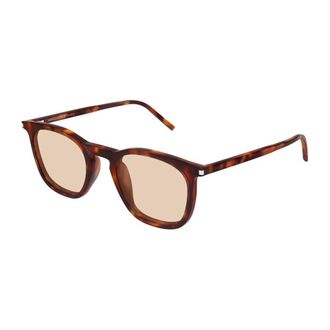 Saint Laurent Heren, Accessoires, Bruin, Maat: 49 MM