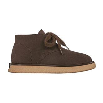 Dior Lace-up Boots, male, Brown, Size: 10 1/2 US Sahara Lace-Up Boots