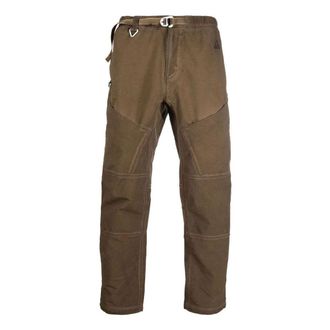 Nike Mens Nike Side Brand Logo Embroidered Straight Casual Pants/Trousers Brown DH3107-242