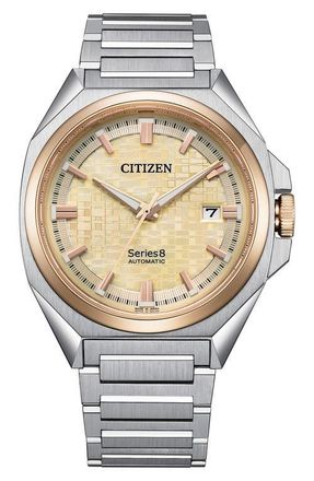 Citizen Series8 831 Automatic Bracelet Watch, 40mm in Silver-Tone at Nordstrom