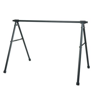 Hhg Hhg - Caballete Para Sill&iacute;n De Bicicleta 796, Soporte De Suspensi&oacute;n Para Sill&iacute;n De Bicicleta, Metal Con Recubrimiento En Polvo 114x170x114cm Extensibl