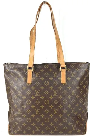 Louis Vuitton Brown Monogram Monogram Canvas Shoulder Bag Tote Bag (Pre-Owned)