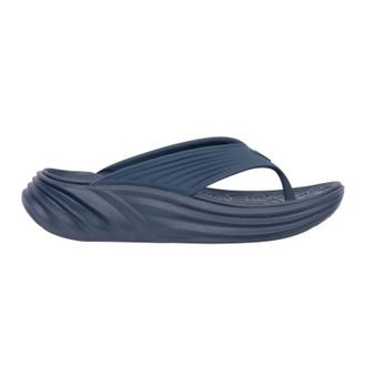 Vionic Tide RX Synthetic Womens Toe Post Sandals - Navy Blazer - Size:UK 8