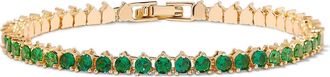 Brook & York Isabella Birthstone Tennis Bracelet in Gold-May at Nordstrom