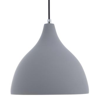 Beliani L&aacute;mpara De Techo Hormig&oacute;n Gris Accesorio Estilo Escandinavo Moderno Hogar Lambro