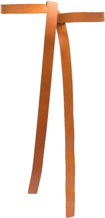 Forte_Forte knotted leather belt - women - Leather - One Size - Brown