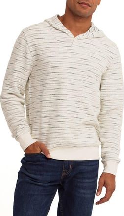 Threads 4 Thought Kieran Shoreline Baja Stripe Hoodie in Ecru /Serrano at Nordstrom, Size Xx-Large