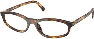 Miu Miu MU A06S 14L08N - Dames - Brillen - Bruin - 54 MM - Accessoires