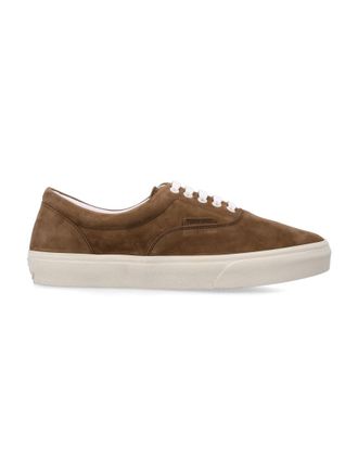 Tom Ford Brown Logo Sneakers