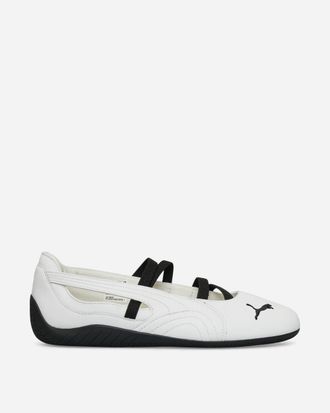 Puma Women s Speedcat Ballet Leather Shoes White / Black
