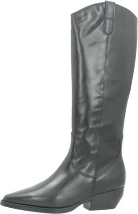 Mjus Botin Aosta - Dames - Cowboylaarzen - Zwart - 39 EU - Schoenen