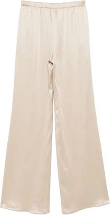 Antonelli Wide Trousers, female, Beige, Size: L Wide Trousers Rapolano 120