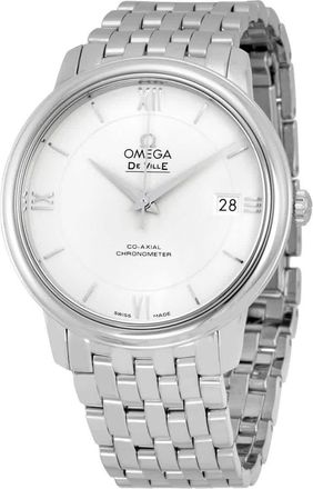 Omega Prestige Co-Axial Automatic Silver Dial Unisex Watch 424.10.37.20.02.001