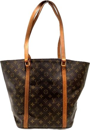 Louis Vuitton Monogram Brown Monogram Tote Bag (Pre-Owned)
